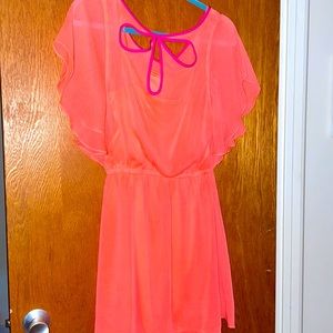Woman’s EXPRESS Sheer Summer/Beach Dress Size SMALL